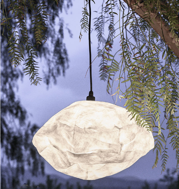 Outdoor Lamp Sky Small - Water Repellent Paper w. 5m cable