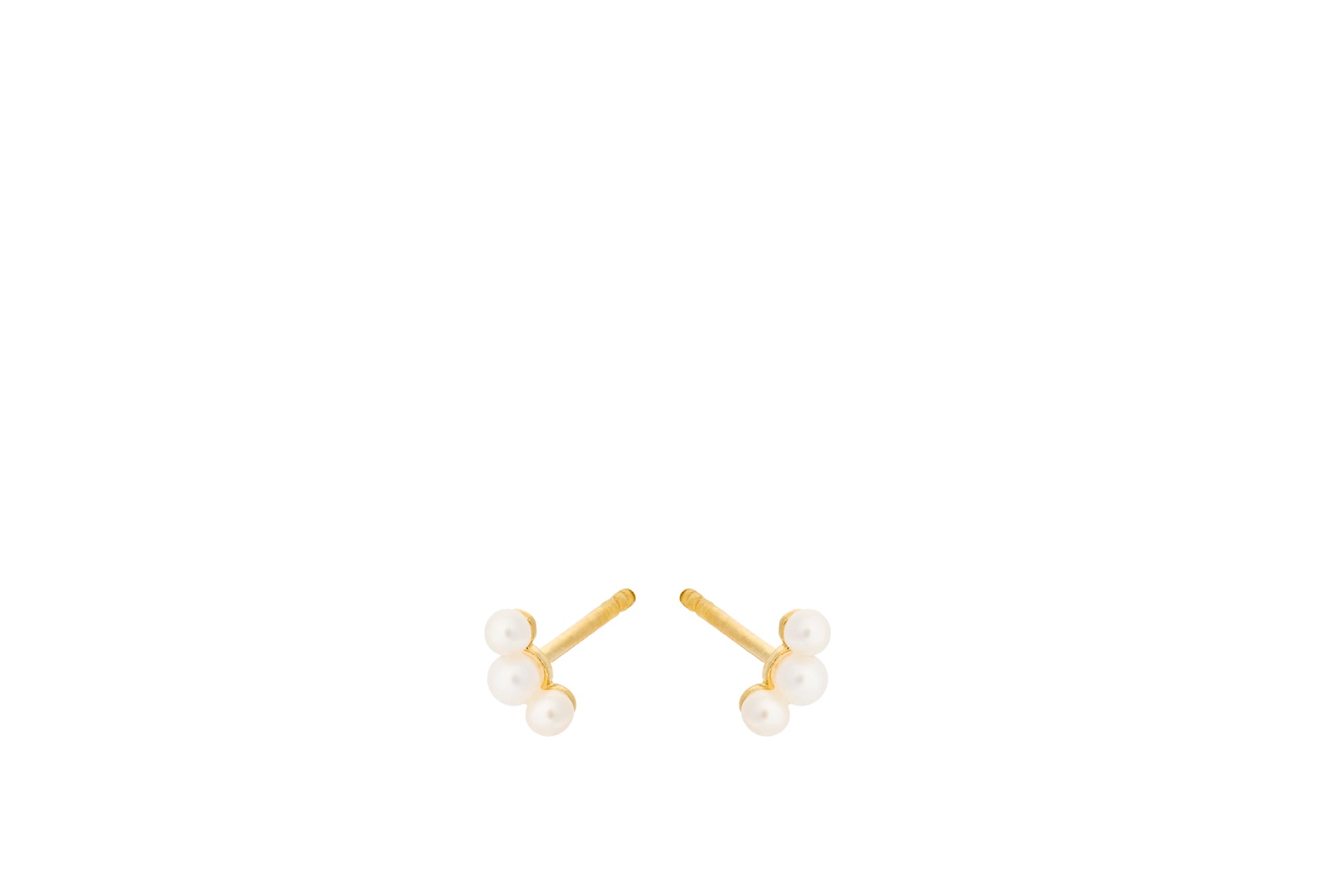 Ocean Pearl Earsticks Earrings in Gold