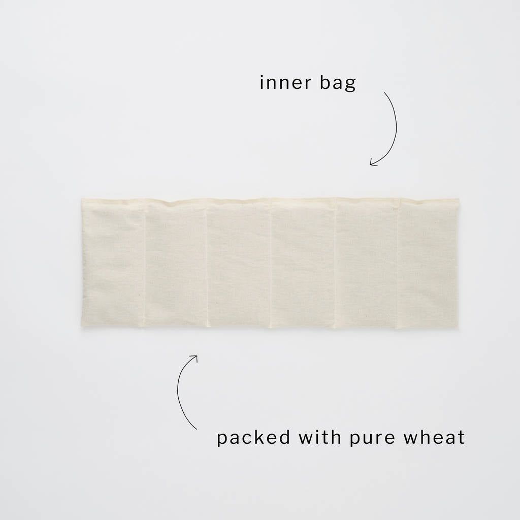 Linen Wheat Bag - Large in Creatures Navy - Blabar