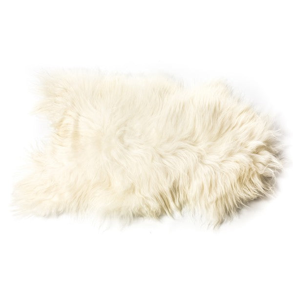 Sheepskin Icelandic - Longhaired in White - Blabar
